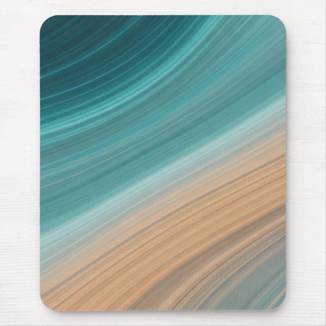Aqua Sand Flow Mouse Pad (Front)
