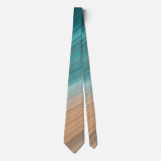 Aqua Sand Flow Neck Tie