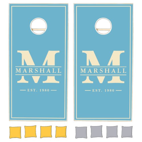 Aqua Sky Name & Initial Overlay