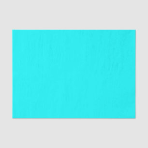 Aqua (solid color) tissue paper