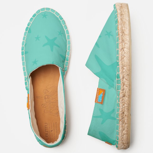 Aqua Starfish Beach Shoes (Side)