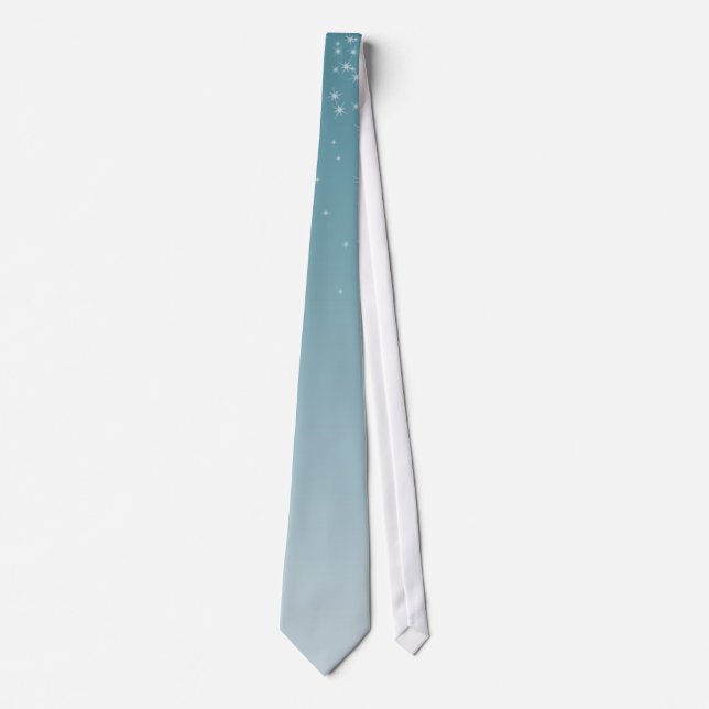 Aqua Stars Tie (Front)