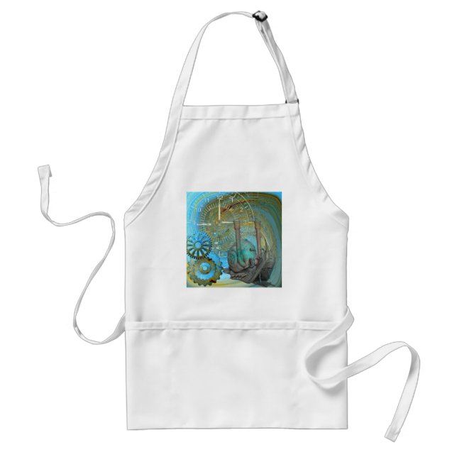 Aqua Steam Snail Traveler Adult Apron (Front)