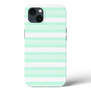 Aqua Stripe iPad case