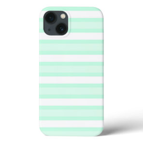 Aqua Stripe iPad Mini case
