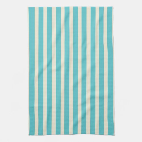 Aqua Stripes Towel