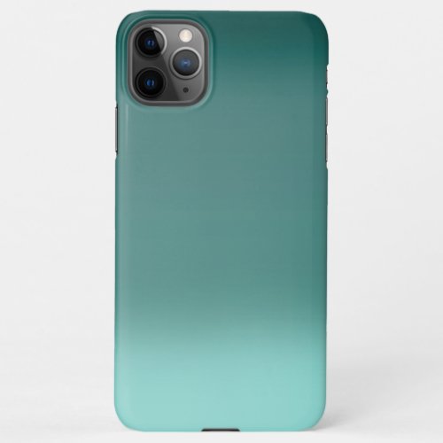 Aqua sunset iPhone 11Pro max case