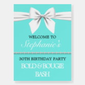 Paris Theme Baby Shower Foam Board Welcome Sign