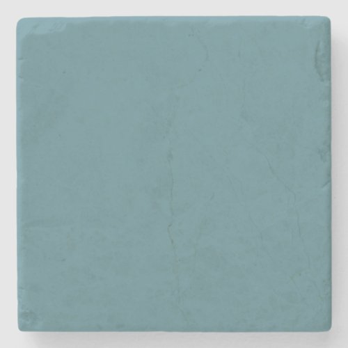 Aqua _ Teal _ Turquoise _ Blue_Green Solid Color Stone Coaster