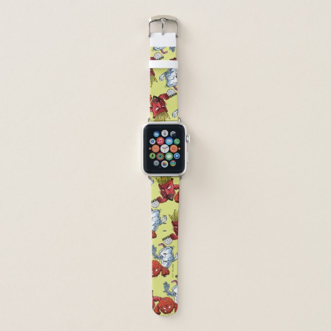 Aqua Teen Hunger Force Anime Graphic Apple Watch Band (Front)
