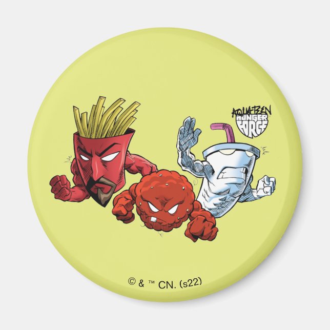 Aqua Teen Hunger Force Anime Graphic Magnet (Front)