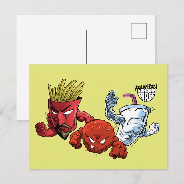Aqua Teen Hunger Force Anime Graphic Postcard (Front/Back)