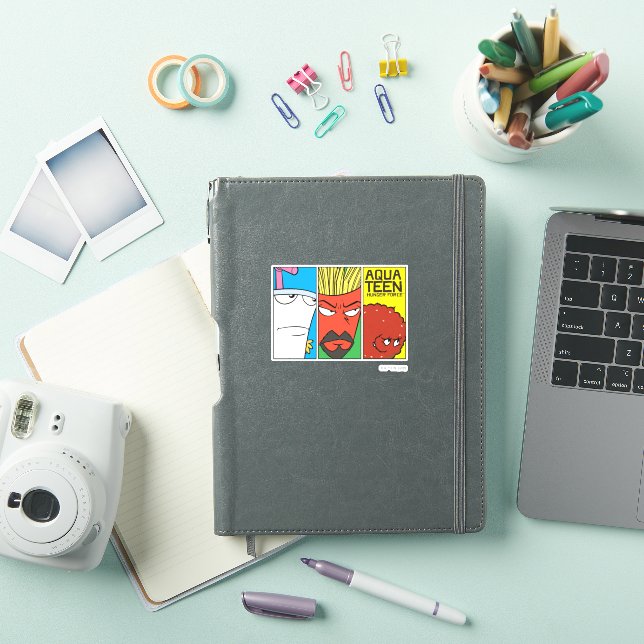 Aqua Teen Hunger Force Character Panel Graphic Sticker (iPad Cover)