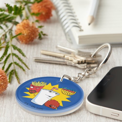 Aqua Teen Hunger Force Explosive Graphic Keychain