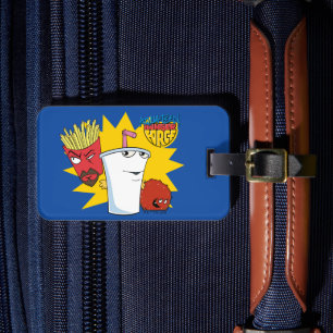 Aqua Teen Hunger Force Explosive Graphic Luggage Tag