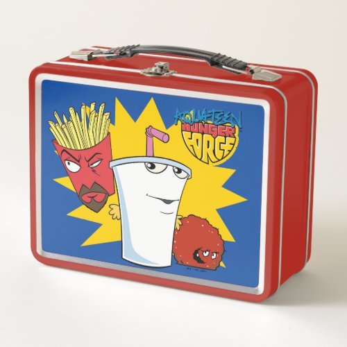 Aqua Teen Hunger Force Explosive Graphic Metal Lunch Box