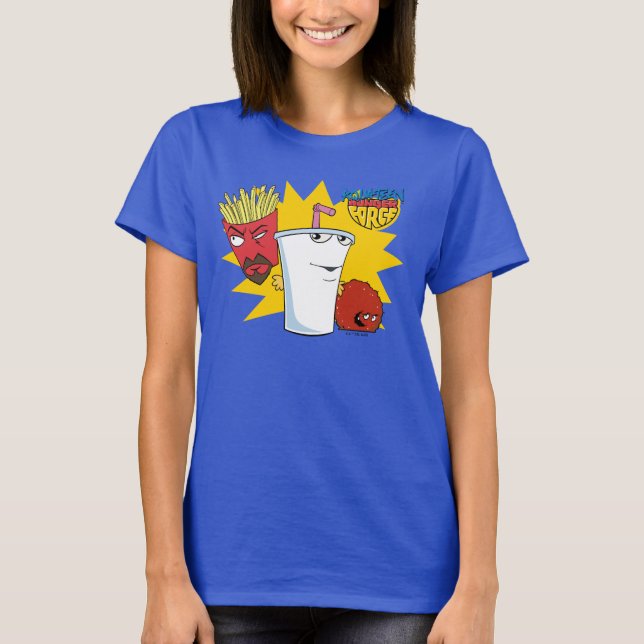 Aqua Teen Hunger Force Explosive Graphic T-Shirt (Front)