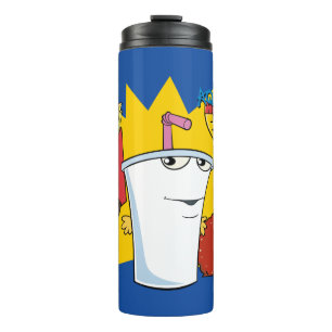 Aqua Teen Hunger Force Explosive Graphic Thermal Tumbler