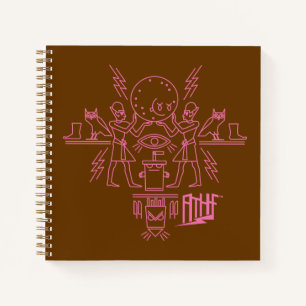 Aqua Teen Hunger Force Hieroglyphics Notebook