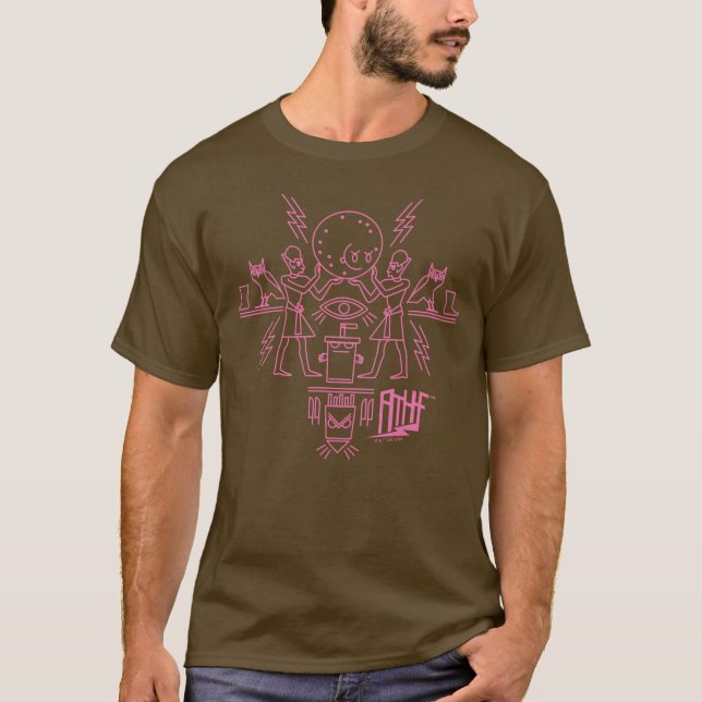 Aqua Teen Hunger Force Hieroglyphics T-Shirt (Front)