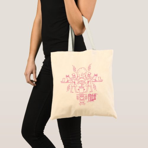 Aqua Teen Hunger Force Hieroglyphics Tote Bag