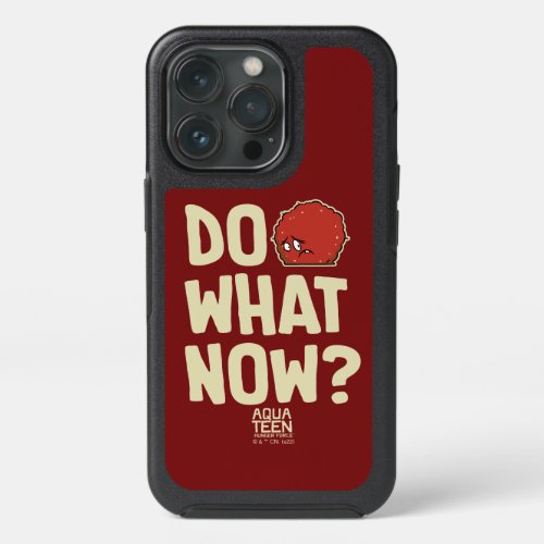 Aqua Teen Hunger Force Meatwad Do What Now iPhone 13 Pro Case