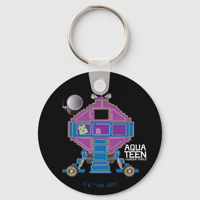 Aqua Teen Hunger Force Mooninites Car Keychain (Front)