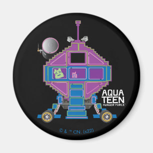 Aqua Teen Hunger Force Mooninites Car Magnet