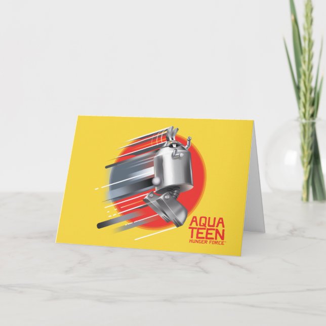Aqua Teen Hunger Force Rabbot Card (Front)