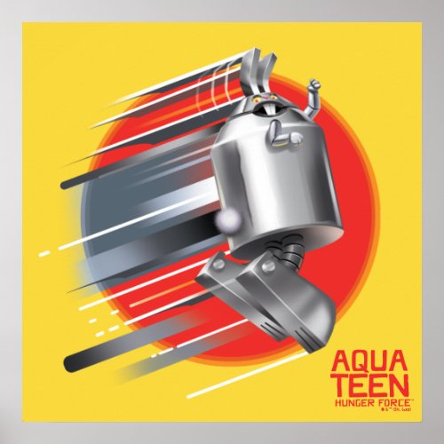 Aqua Teen Hunger Force Rabbot Poster