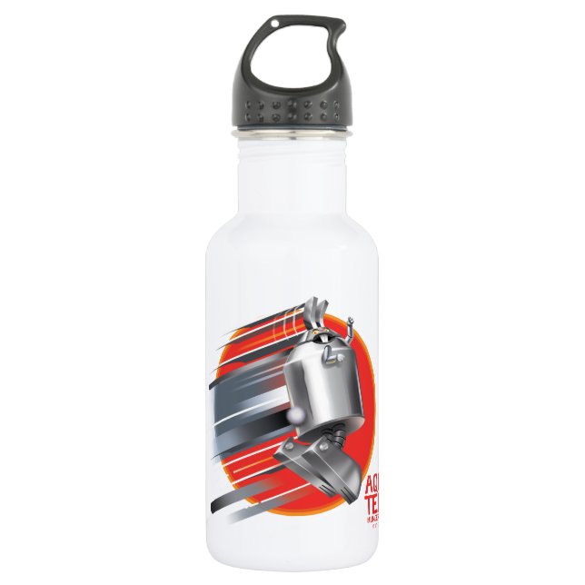 Aqua Teen Hunger Force Rabbot Stainless Steel Water Bottle (Front)