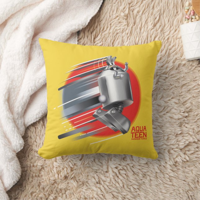 Aqua Teen Hunger Force Rabbot Throw Pillow (Blanket)