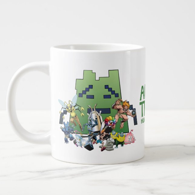 Aqua Teen Hunger Force Villains Giant Coffee Mug (Left)