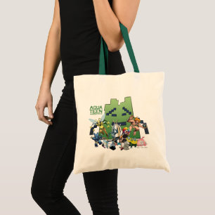 Aqua Teen Hunger Force Villains Tote Bag