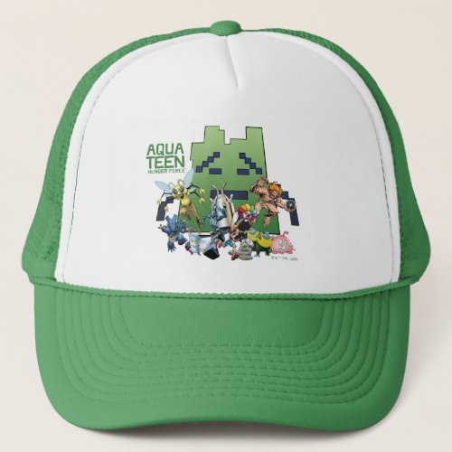 Aqua Teen Hunger Force Villains Trucker Hat