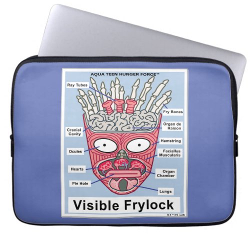 Aqua Teen Hunger Force Visible Frylock Poster Laptop Sleeve