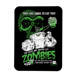 Aqua Teen Hunger Force Zombies Poster Magnet