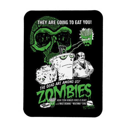Aqua Teen Hunger Force Zombies Poster Magnet