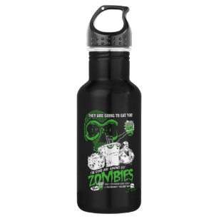 Aqua Teen Hunger Force Zombies Poster Stainless Steel Water Bottle