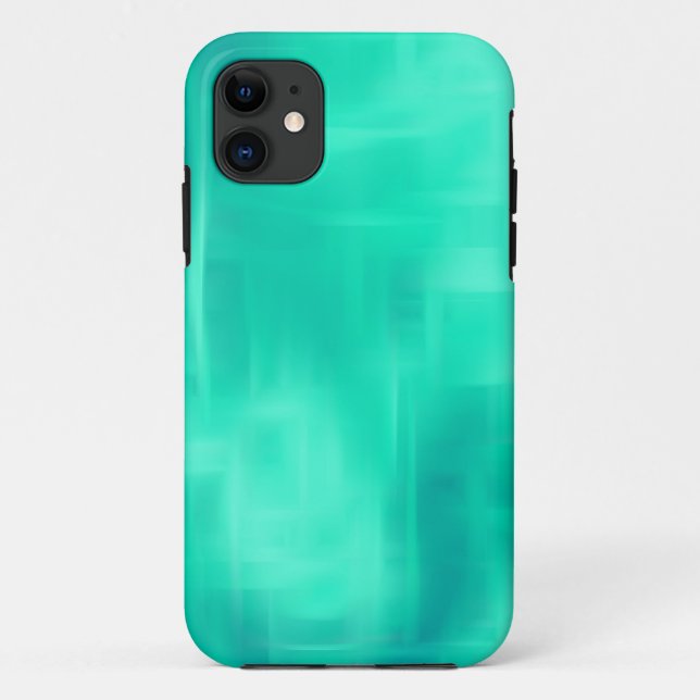Aqua Texture Case-Mate iPhone Case (Back)