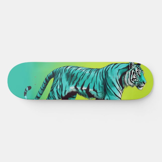 Aqua Tiger 1 Skateboard (Horz)