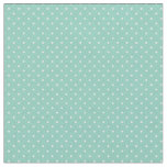Aqua Tiny Dots Fabric