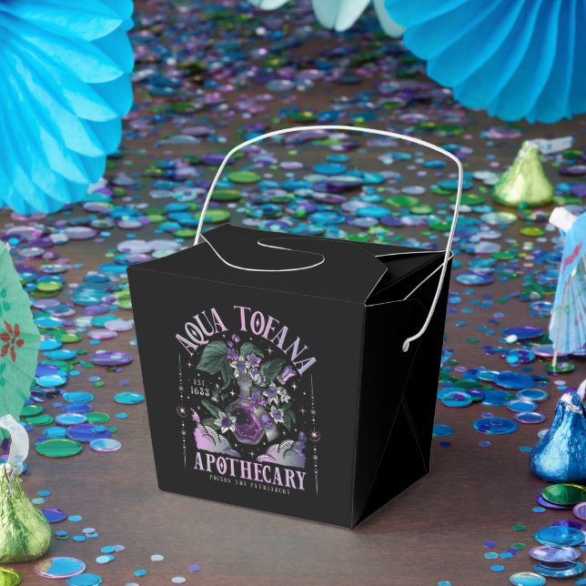 Aqua Tofana Favor Box (Party)