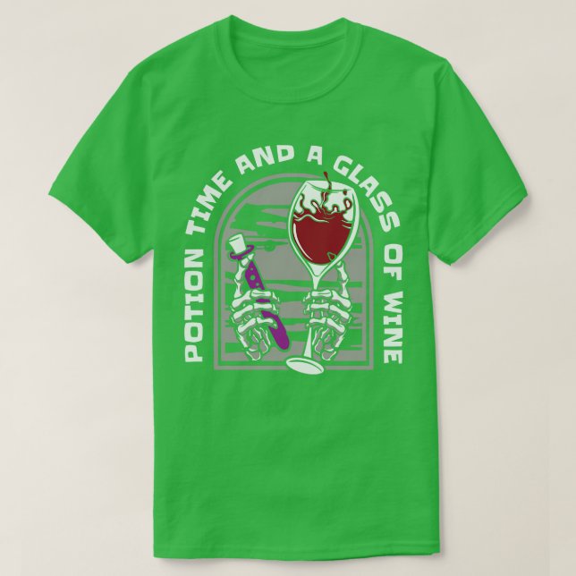 Aqua Tofana Wine Drinking Murder Mystery Wine Love T-Shirt (Design Front)