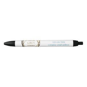  Aqua Turquoise Custom Business Logo Promotional Pen