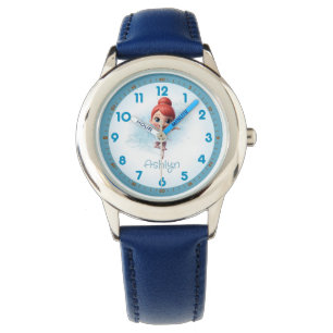 Aqua Tutu Ballerina Personalized Learning Watch