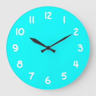 Aqua Wall Clock