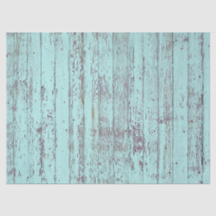 aqua wood tissue paper