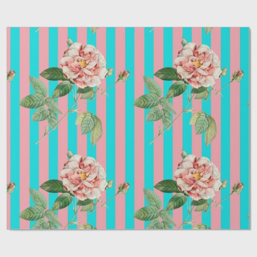 Aqua Wrapping Paper
