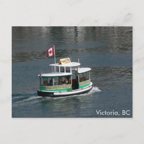 Aquabus Victoria BC Postcard